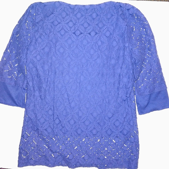 ☆Like New☆BANANA REPUBLIC☆Royal Purple lightweight Small Blouse☆ - Picture 12 of 12